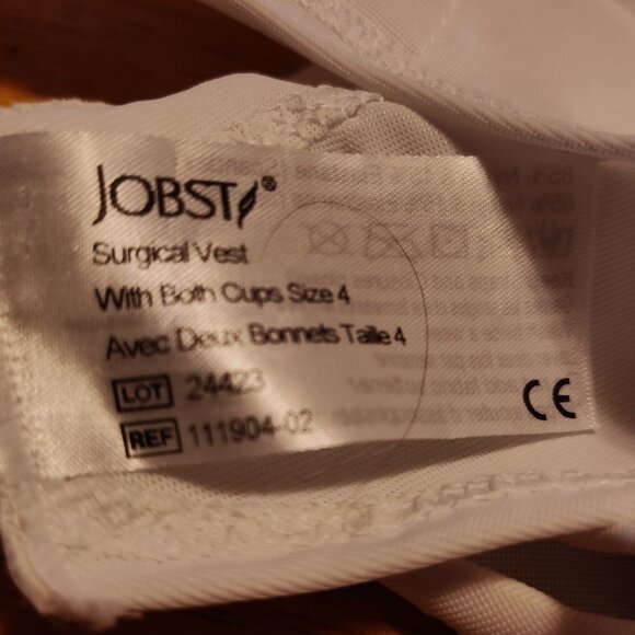 ***SOLD*** New in Box Jobst BSN Medical 111904 Surgical Vest, Size 4, White - Picture 7 of 9